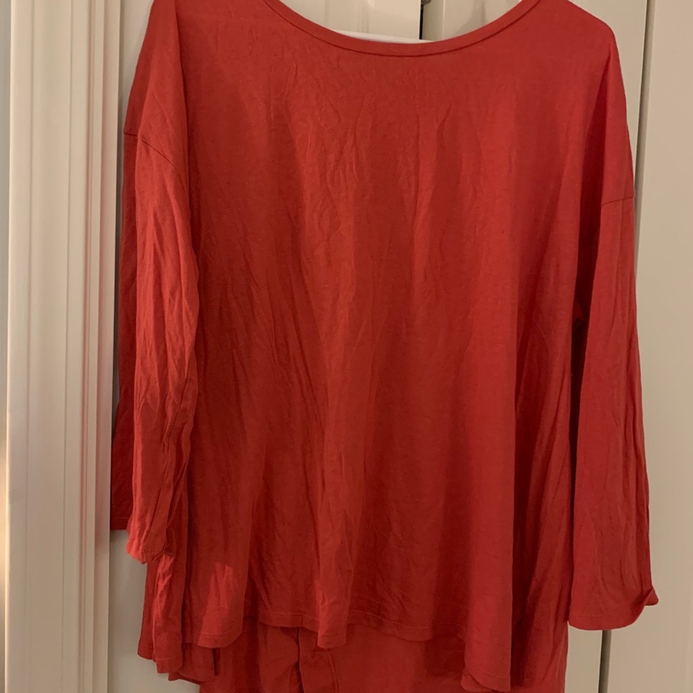 Coral Blouse